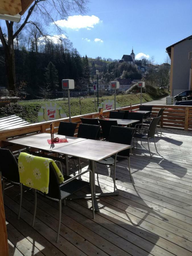 Cafe Pension Rafaela Steinbach an der Steyr Екстер'єр фото
